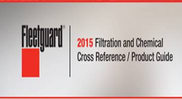 Доступен новый многоязычный каталог о перечне и перекрестных ссылках продукции Cummins Filtration (фильтры и компоненты, автохимия) 2015.