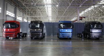 Китайцы выпустили газовый грузовик, по мощности равный дизельным моделям