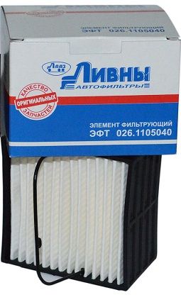 ЛИВНЫ ЭФТ 026.1105040 - топливный фильтр