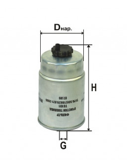 DIFA 6102/1 - топливный фильтр